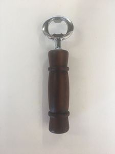 Custom Beer Bottle <b>Opener</b> Engraved Logo Bamboo Wood Round Shape Fridge Magnet Eco Friendly - Product Image 6