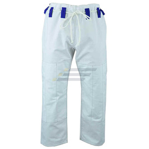 <b>Blue</b> Comfortable Cotton Judo Uniform Handmade Good Selling Premium Quality Unisex Adult for Karate Newest Custom Logo OEM - Product Image 6