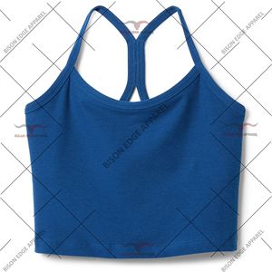 เสื้อกล้ามครอปทรง Racerback สำหรับผู้หญิง ทรงเข้ารูป ไม่มีแขน เหมาะสำหรับออกกำลังกาย ฟิตเนส โยคะ วิ่ง เล่นกีฬา ระบายอากาศได้ดี ยืดหยุ่นได้ - Product Image 6
