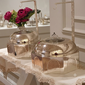 Casserole de style restaurant, moderne et luxueuse, en acier inoxydable, avec couvercle en verre, récipient isotherme pour aliments, compatible avec tous types de cuisinières - Product Image 2