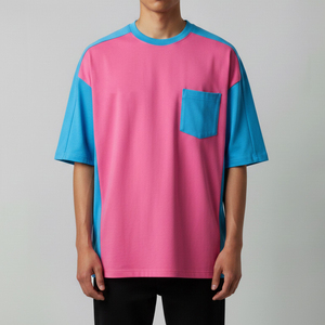 T-shirt oversize pour homme, coton de haute qualité, coupe ample, style décontracté, manches courtes, doux et confortable, tenue de tous les jours - Product Image 5