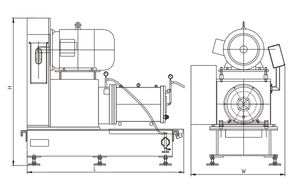 Moulin à sable électrique haute efficacité FDS-20 pour l'impression numérique et <span class=keywords><strong>le</strong></span> revêtement d'encre, avec boîte <span class=keywords><strong>de</strong></span> vitesses, capacité 100-900 kg/h, en alliage dur - Product Image 6
