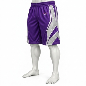 Shorts de basketball performants avec des matériaux de haute qualité, une coupe flexible, une structure respirante et des coutures durables. - Product Image 5