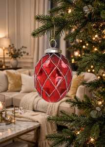 Rose Gold Geometric <b>Glass</b> <b>Christmas</b> <b>Ornament</b> Hanging <b>Tree</b> Decoration Holiday Decor Factory Supply Shri Govind International - Product Image 5