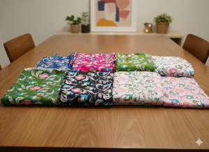 Tissu Popeline 100% Coton Peigné Léger, Respirant, Absorbant l'Humidité, Écologique, Biologique, Multi-Imprimé pour Filles - Product Image 2