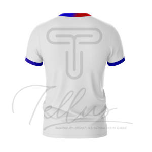 Camiseta de fútbol unisex transpirable con diseño de sublimación impresa personalizada para hombre - Product Image 6