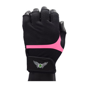 Gants de sport unisexes respirants de qualité supérieure, avec support pour les poignets, grip antidérapant en silicone, légers, demi-doigts - Product Image 3