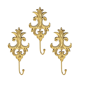 Custom Home Best <b>Storage</b> Solution Brass Hook Hanger Set For Purse Bag Clothes Hanging Holder At Reasonable Price - Product Image 5