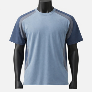 T-shirt de sport respirant et à séchage rapide pour homme, personnalisable, pour la gym, la course à pied et les sports - Service OEM ODM pour adultes - Product Image 5