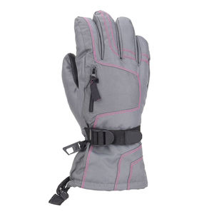 Fournisseur direct d'usine, gants de ski de qualité professionnelle, matériau et design demandés par les clients, gants de ski en cuir de haute qualité. - Product Image 4