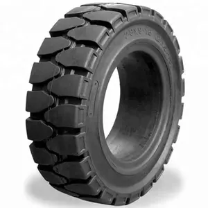 Fornitore di pneumatici solidi per carrelli elevatori 400 pneumatici solidi di diverse dimensioni con cerchi Non marcati disponibili