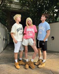 Camiseta de Verano para Mujer, Estilo Urbano, con Logotipo, 100% Algodón Tejido, Corte Regular, OEM ODM, Ecológica, Impresión Serigráfica Personalizada - Product Image 2