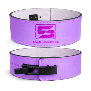 Cinturón de Levantamiento de Pesas de Cuero Premium con Hebilla de Palanca, Equipo Profesional de Soporte para Entrenamiento de Fuerza y Powerlifting en Gimnasio - Product Image 1