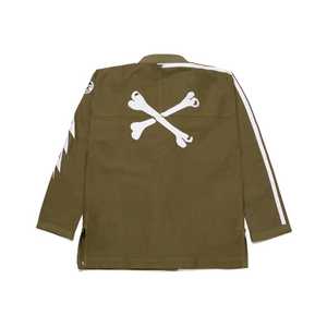 Uniformes de BJJ VENTURA INDUSTRIES, logo personnalisé brodé, boucles de serrage, bleu marine, 100% coton Ripstop 460g, unisexe, style pakistanais - Product Image 2