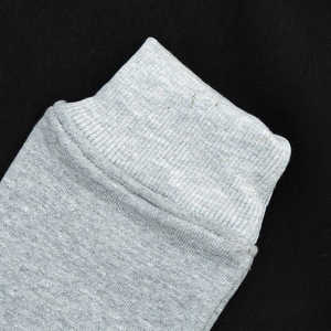 Ensemble survêtement sportif pour garçons grandes tailles, sweat-shirt et pantalon de jogging, ensemble deux pièces personnalisé noir et gris, vêtements pour enfants en gros - Product Image 3