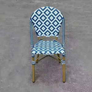 Silla de jardín moderna de ratán natural hecha a mano, ecológica, decorativa, sostenible, duradera, ligera, cocina, Vietnam - Product Image 1