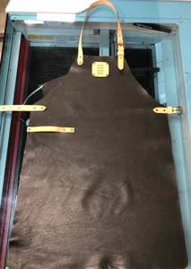 Tablier de barbecue en cuir véritable de qualité supérieure pour maîtres grillades, tablier professionnel pour fumeurs, unisexe, cadeau, protection anti-odeurs - Product Image 3