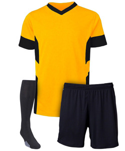 Custom High Quality Men's Short Soccer Jersey Design 100% Polyester Lightweight Football Uniform Kit Automated Cutting Technique - Product Image 2