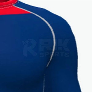 Sublimation Rash Guard High Elastic Material Breathable Design <b>Surfing</b> And Outdoor Water Activity Use - Product Image 4