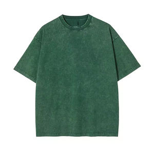 T-shirt Homme Premium Oversize à Manches Courtes, Couleur Unie, Col Rond, en Coton Jersey, Qualité Supérieure, Teint Uni, Coupe Décontractée pour Homme - Product Image 3
