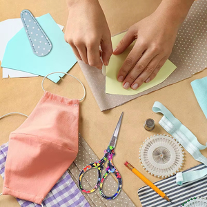 Ciseaux de couture de 3,6 pouces, ciseaux à broder tranchants avec étui en cuir pour travaux d'aiguille et artisanat - Product Image 4