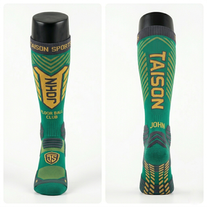 Mens Floor Ball <b>Socks</b> High Performance 220 GSM Poly Nylon Fabric Moisture Wicking Cushioned Zones Knitted Custom Logo men <b>socks</b> - Product Image 2