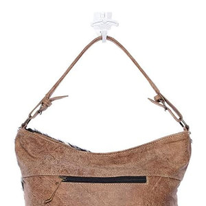 Sacs fourre-tout décontractés pour femmes en toile et cuir à imprimé vache, style western, avec fermeture éclair perlée, durables et tendance - Product Image 3