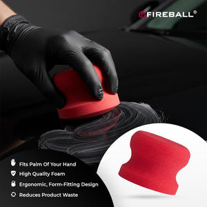 Tampon applicateur de cire Fireball, tampon en mousse souple pour une application de cire lisse et uniforme, applicateur de taille mini pour un épilage détaillé - Product Image 6