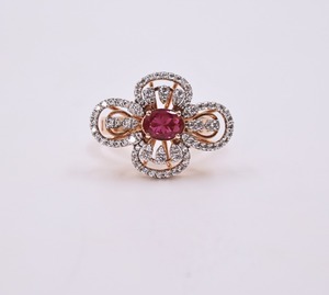 Bague en or jaune massif 14 carats avec diamant de laboratoire rond de 1 carat, bande polie brillante, certifiée IGI GIA, bijoux de fiançailles et de mariage - Product Image 1