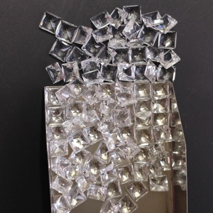 โทแพซสีขาวธรรมชาติ 6 มม. ทรงสี่เหลี่ยมเจ้าหญิงคัท คุณภาพดีที่สุด พลอยเม็ดเดี่ยวสำหรับทำเครื่องประดับ - Product Image 3