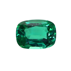 อัญมณีหลวมสีเขียวมรกตรูปทรงเบาะปรับขนาดได้ตามต้องการสำหรับงานหัตถกรรมเครื่องประดับ - Product Image 4