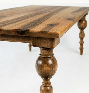 Handmade Modern Mango wood Solid Wood <b>Square</b> Industrial Design Dining Table for Hotel Villa School Use - Product Image 3
