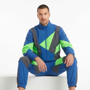 Conjunto Deportivo de 2 Piezas para Hombre, Personalizado, Transpirable, de Nailon Plisado, con Franjas Reflectantes UV, Cortavientos de Invierno, Estilo Deportivo - Product Image 4