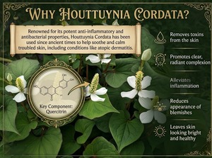 Masque en feuille coréen au collagène et à l'Houttuynia Cordata 29ml – Anti-âge, Soin des pores, Apaisant, Éclaircissant, Niacinamide pour le visage - Product Image 3