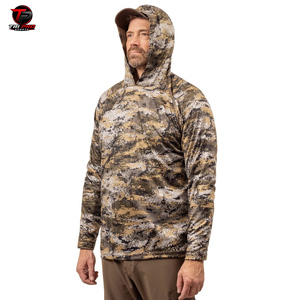 Sudadera con Capucha Táctica Térmica para Hombre, Diseño de Camuflaje Digital Desértico, Forro Polar Grueso, Ideal para Caza - Product Image 3