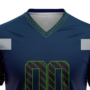 Maillot de football américain pour homme entièrement personnalisé - Nouveau style léger de haute qualité 100% polyester imprimé par transfert thermique Plus - Product Image 3