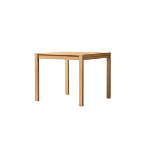 Premium Teak <b>Wood</b> Outdoor Dining <b>Table</b> Luxury Slatted <b>Top</b> Weather Resistant Durable Frame Minimalist Hospitality Furniture - Product Image 4