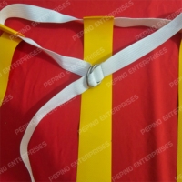 Banderas de Entrenamiento de Fútbol Americano con Logotipo Personalizado de PEPINO ENTERPRISES, Impresas en Serigrafía, Cinturones Ajustables, Bolsa de Goma de 420g