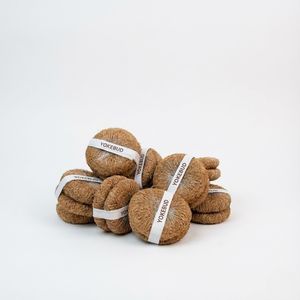 Esponja de Limpieza de Fibra Natural Biodegradable para Cocina, Estropajo de Coco Ecológico al por Mayor, Fibras Naturales, Fábrica OEM - Product Image 1