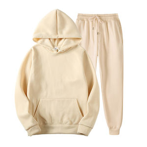 Ensemble de survêtement décontracté pour homme, le plus vendu, taille personnalisée, avec capuche, motif uni, idéal pour les sports d'hiver et le fitness - Product Image 2