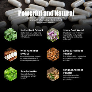 Cápsulas de Suplemento Herbal MACA para Mejorar la Fuerza Masculina, Venta al por Mayor, con Soporte Inmunológico para Uso en Adultos - Product Image 3