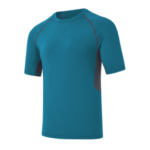 OEM Rashguard léger à manches courtes, t-shirt de compression pour la salle de sport, le MMA, le BJJ, le surf, l'entraînement, les vêtements de sport - Product Image 4
