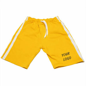 High Quality Cotton Fleece <b>Sweat</b> <b>Shorts</b> Fashionable Street Wear with Custom Logo Side Strip Cotton Jogging <b>Shorts</b> for <b>Men</b> - Product Image 1