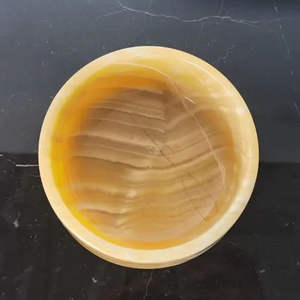 Accesorio decorativo, escultura artística, cuenco, adorno arquitectónico para interiores, decoración de villas, pieza de piedra, precio de venta al por mayor - Product Image 1