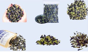 Bright Blue Butterfly Pea Flower | Dried Whole Flowers for Herbal <b>Tea</b> | 100% Natural Food Grade Colorant Wholesale - Product Image 6