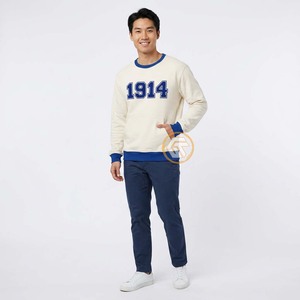 Phi Personalizado |   Sudadera Beta 100% Algodón Felpa con Cuello Redondo, Bordada, Transpirable, de Secado Rápido, para Invierno, para Hombre - Fraternidad - Product Image 3