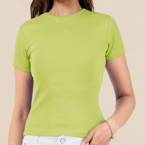 Vêtements en coton tricoté pour femmes, brodés et imprimés, doux, respirants, de qualité supérieure, design personnalisé, mode, fabrication directe usine, marque privée - Product Image 2
