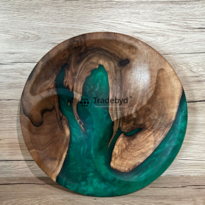 Bandeja Rectangular de Resina Hecha a Mano de Lujo Premium con Patrón Personalizado para Decoración del Hogar, Venta al por Mayor Tradebyd - Product Image 1