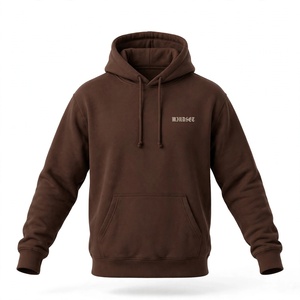 Sweat à capuche personnalisé pour homme, 100% coton, coupe classique, respirant, écologique, avec poche, séchage rapide, BD - Product Image 4