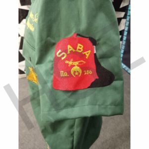 Camisa de Trabajo de Manga Corta para Hombre, Bordada Personalizada, Casual, con Botones y Bolsillos - Product Image 3
